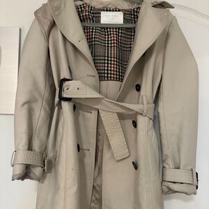 Zara Classic Tan Trench Coat